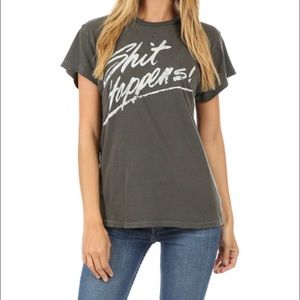 Madeworn vintage “Sh*t happens” tee S